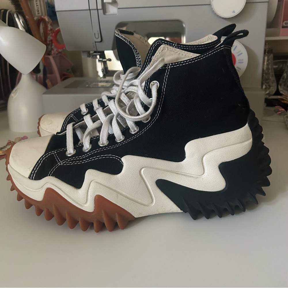 Converse run star motion high top canvas sneakers